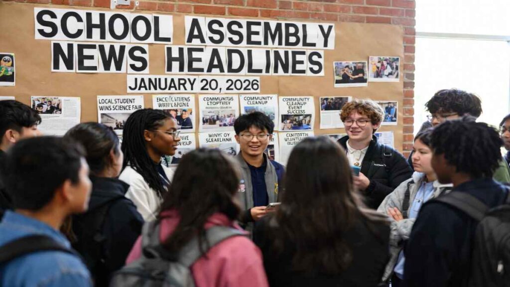 School Assembly News Headlines – January 20, 2026