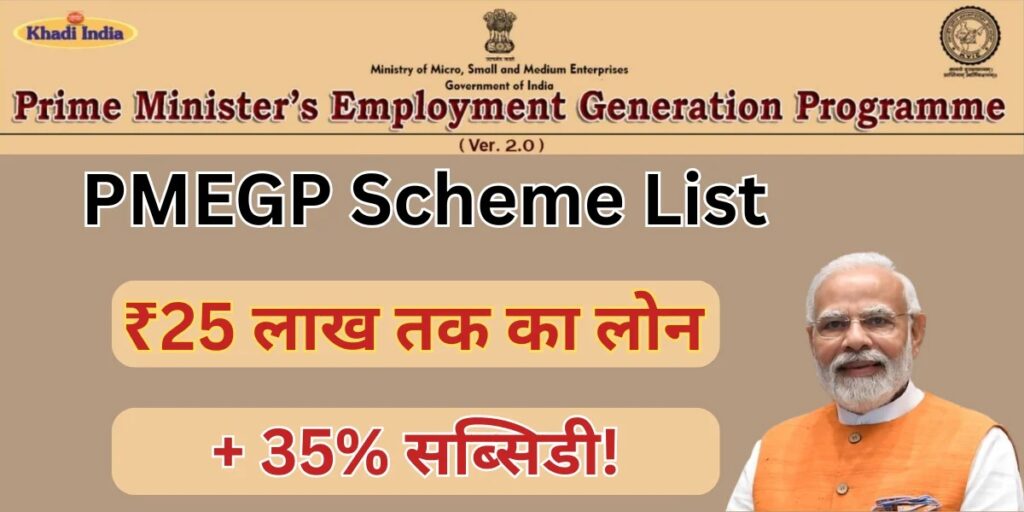 PMEGP Loan Scheme PMEGP Loan Scheme