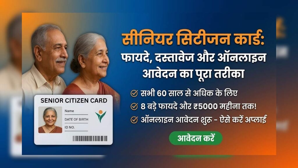 सीनियर सिटीजन कार्ड के फायदे
